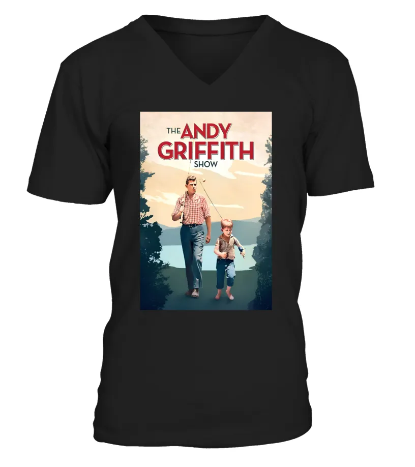012. The Andy Griffith Show BK Camiseta cuello en V Unisex