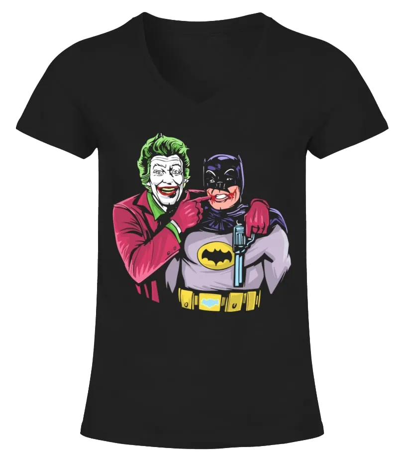 020. Batman BK Camiseta cuello pico Mujer