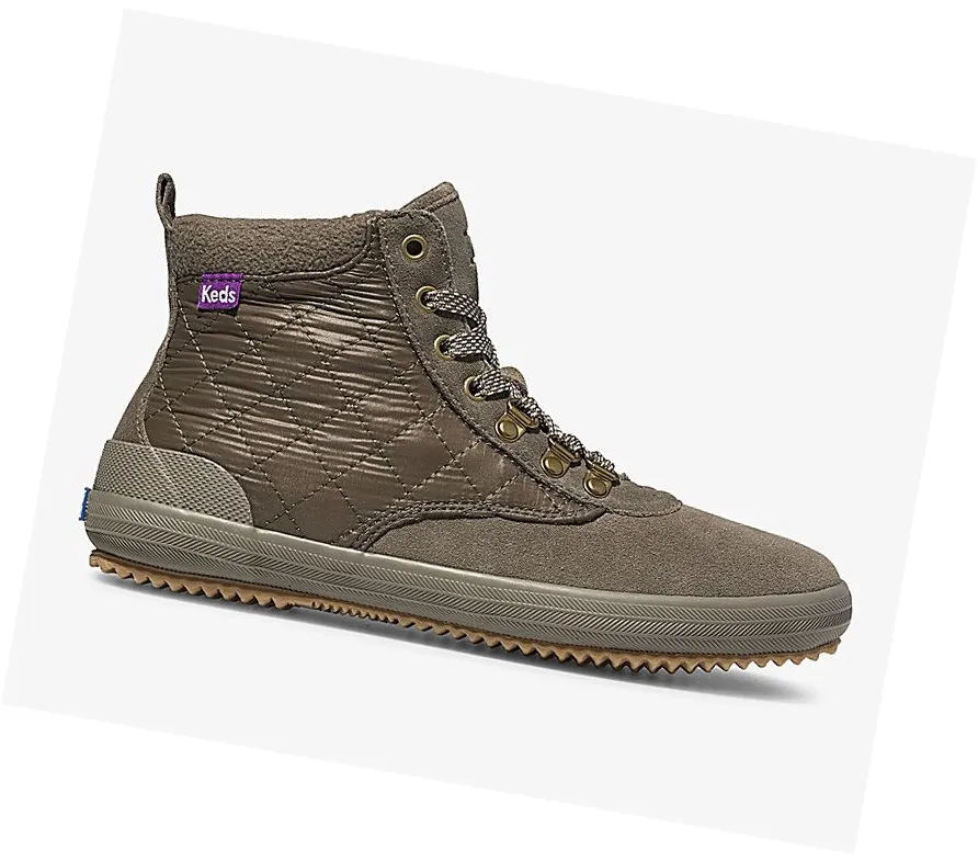 2024 estabilidad Botas con Cordones Keds Scout Boot II Agua Mujer Verde Oliva – Botas Con Cordones