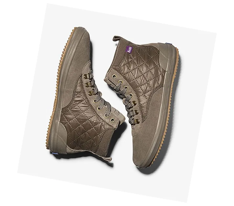 2024 estabilidad Botas con Cordones Keds Scout Boot II Agua Mujer Verde Oliva – Botas Con Cordones