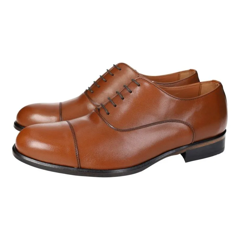 377P ZAPATO DE VESTIR COLOR CUERO