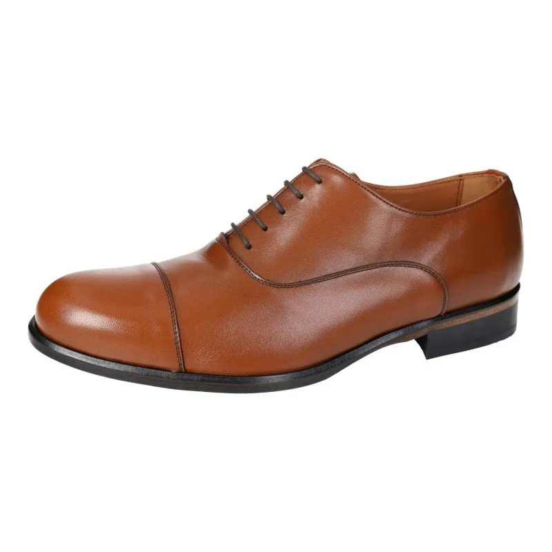 377P ZAPATO DE VESTIR COLOR CUERO