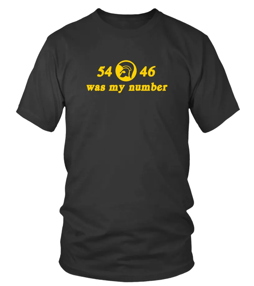 54 46 was my number t shirt rude boys ska reggae trojan skins Camiseta cuello redondo Unisex