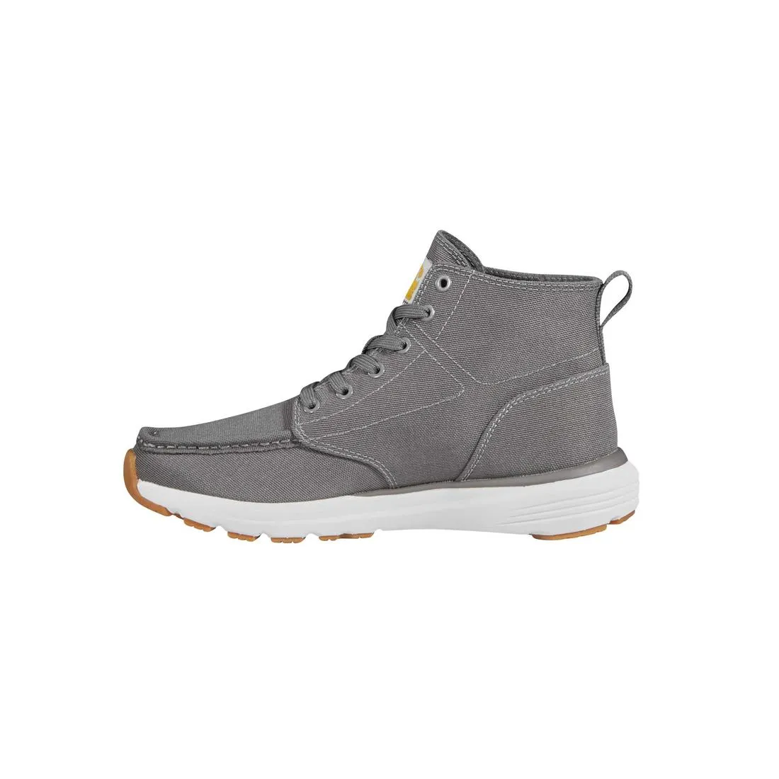 5" WOMEN'S HASLETT MOC TOE CANVAS SOFTTOE CHUKKA GREY