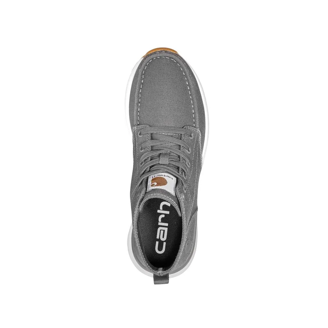 5" WOMEN'S HASLETT MOC TOE CANVAS SOFTTOE CHUKKA GREY