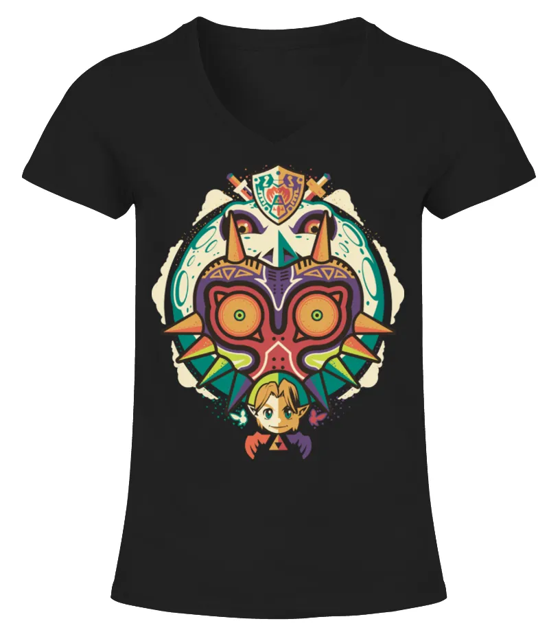A Terrible Fate Camiseta cuello pico Mujer