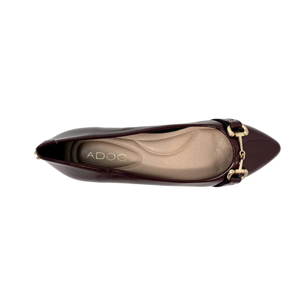 ADOC Ballerinas Theo color burgundy