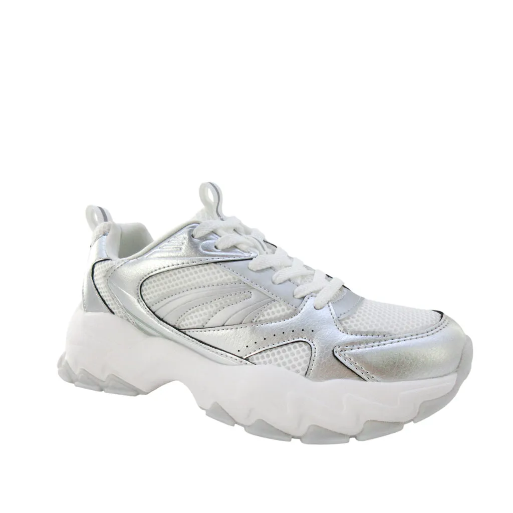 ADOC Tennis Romy color plateado