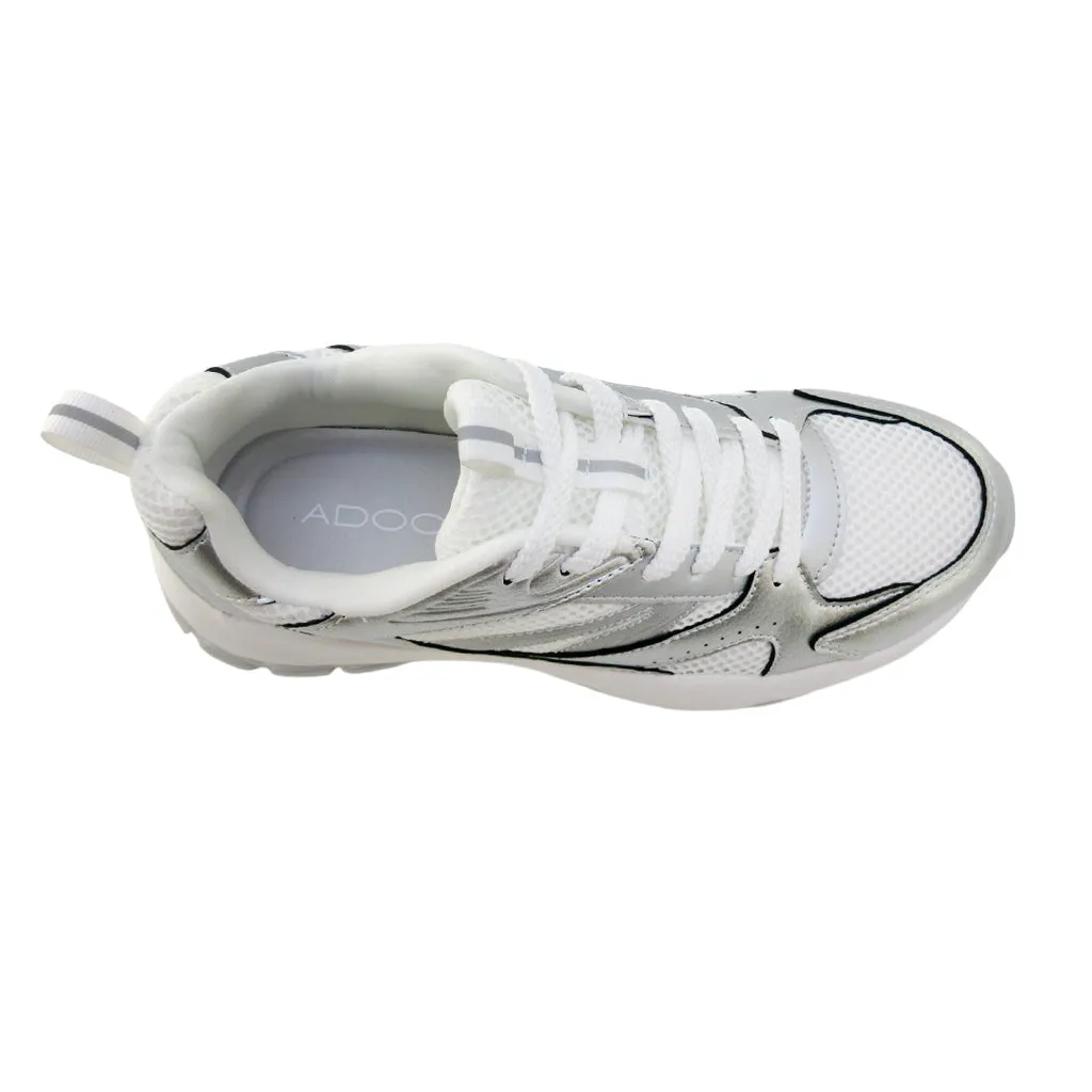 ADOC Tennis Romy color plateado