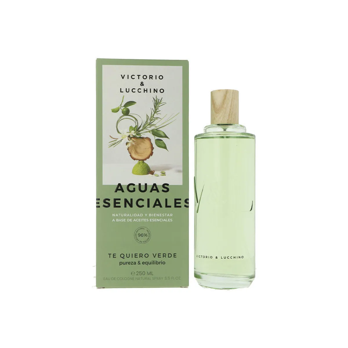 Aguas Esenciales V&l Te Quiero Verde Eau De Toilette Vaporizado