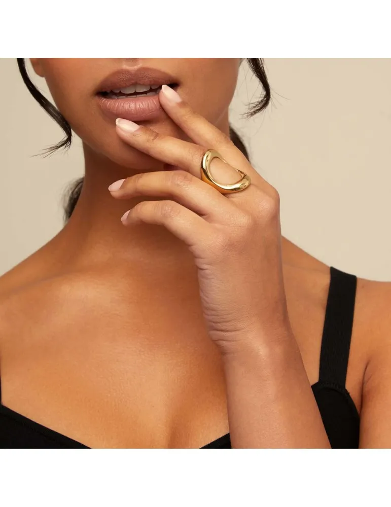 Anillo Uno de 50 The One Dorado