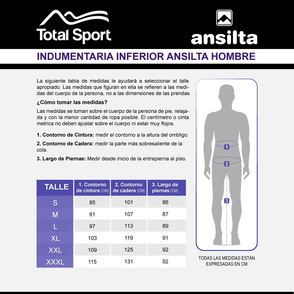Ansilta Bermuda Gobi Axn Lt – Hombre – 161704960