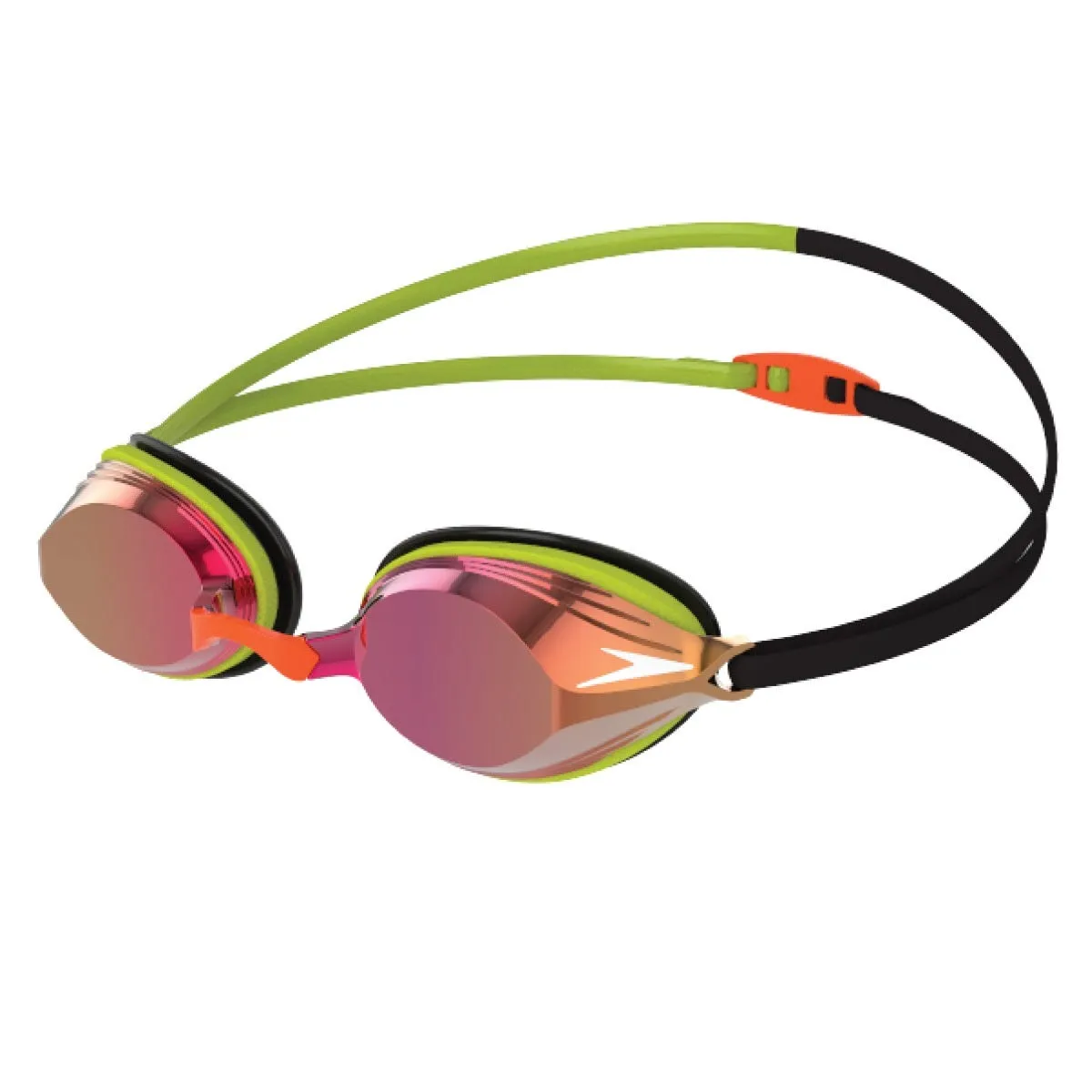 Anteojos Natación Unisex Speedo Vengeance Mirror Verde/Naranjo
