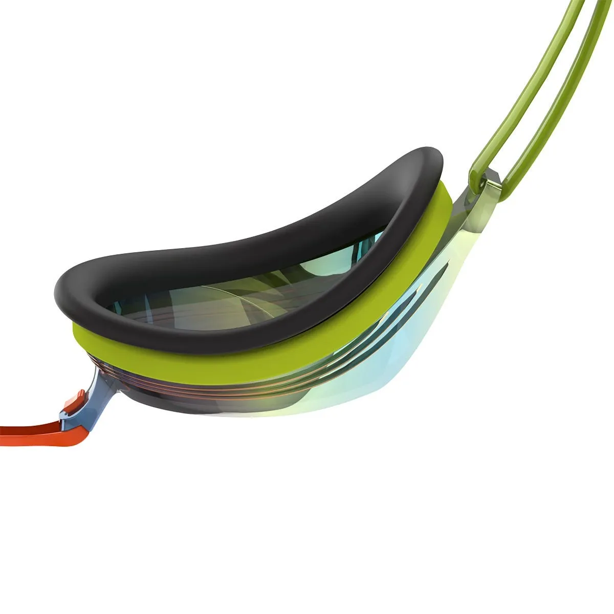 Anteojos Natación Unisex Speedo Vengeance Mirror Verde/Naranjo