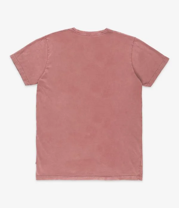 Anuell Dimenser Organic Camiseta (vintage burgundy)