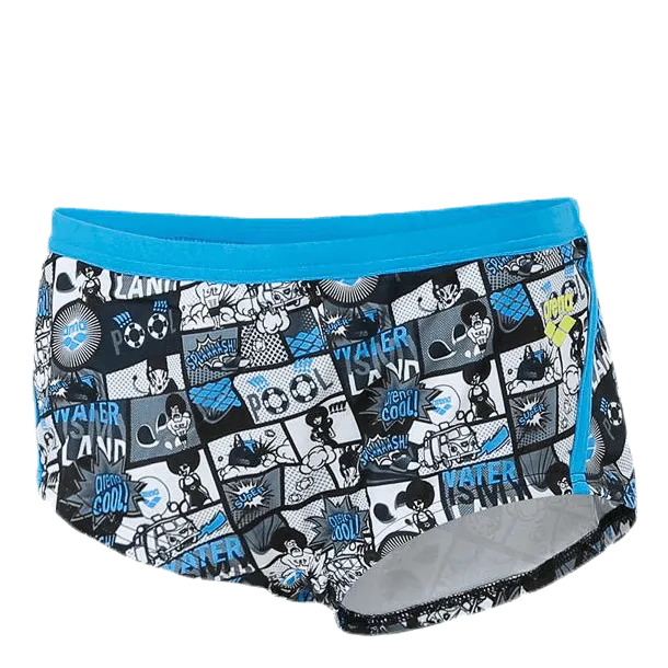Arena Comics Lowwaist Short Blue/Grey