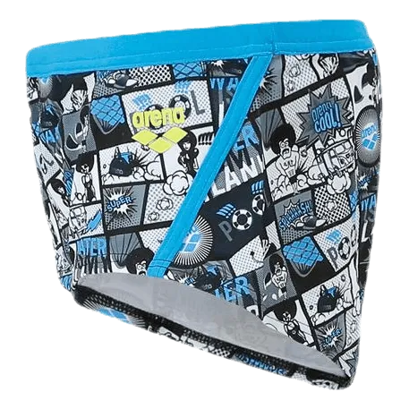 Arena Comics Lowwaist Short Blue/Grey