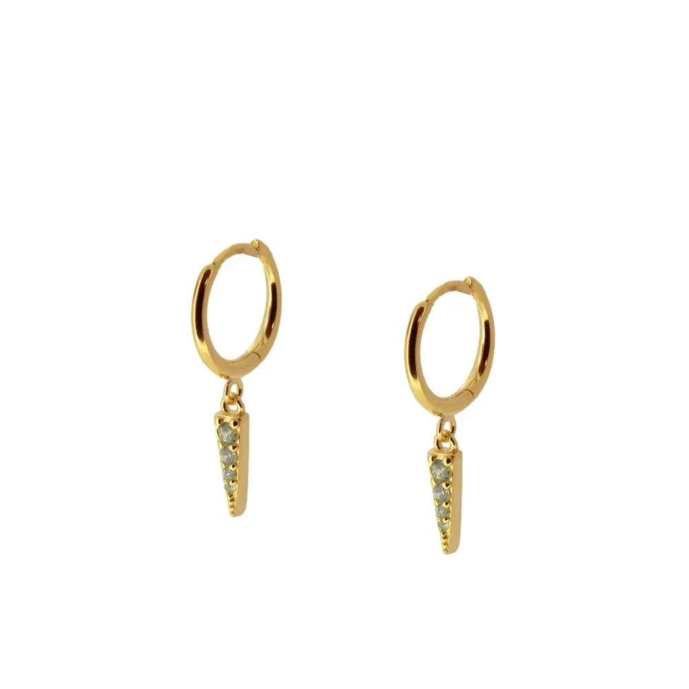 Aro Pincho Circonitas Oro