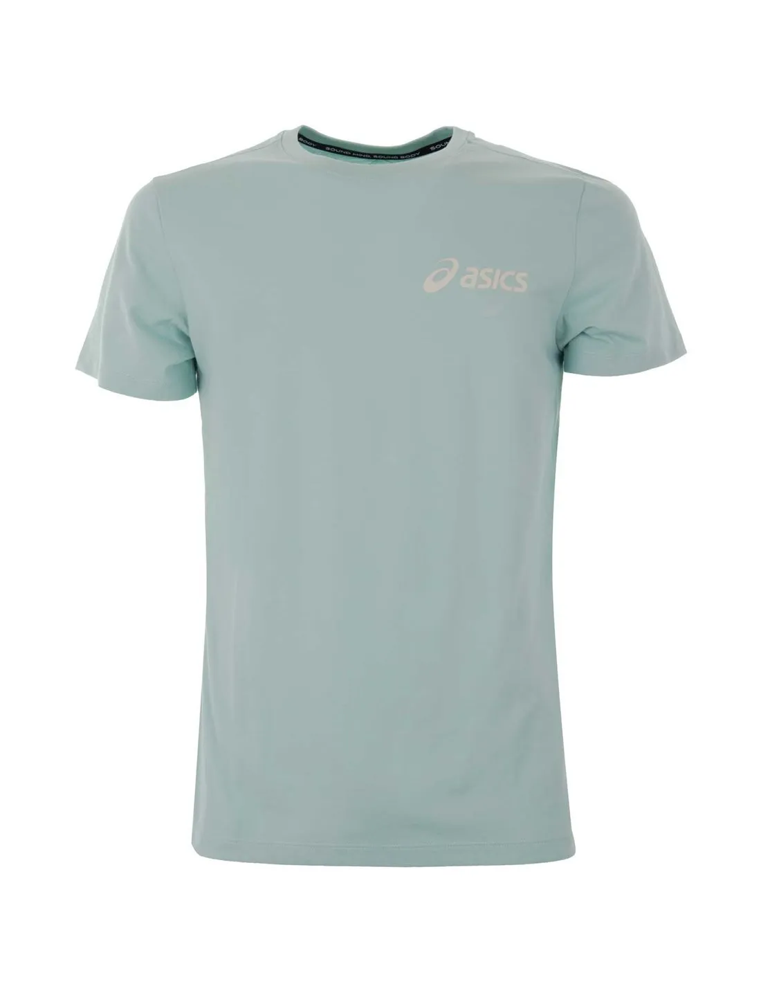 ASICS  CAMISETA TURQUESA CHEST LOGO SS 2031E659 HOMBRE