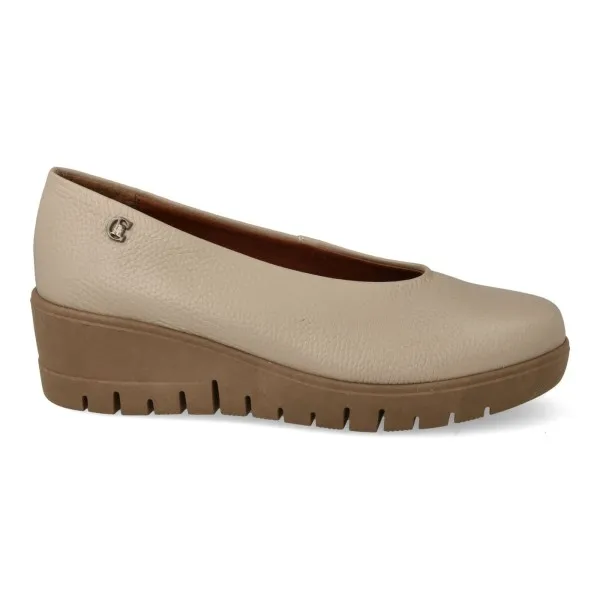 BAILARINAS con CUÑA MUJER MOD. DANIELA BEIGE