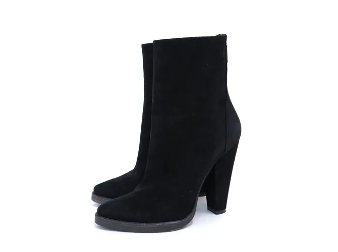 Balmain Botines Negro 
