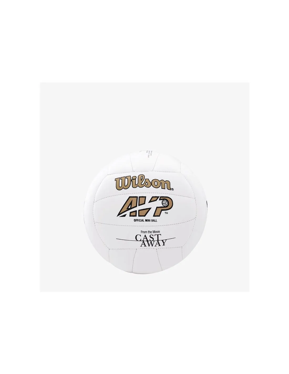 Balón de Voleibol Wilson Castaway Mini Deshinchado Blanco