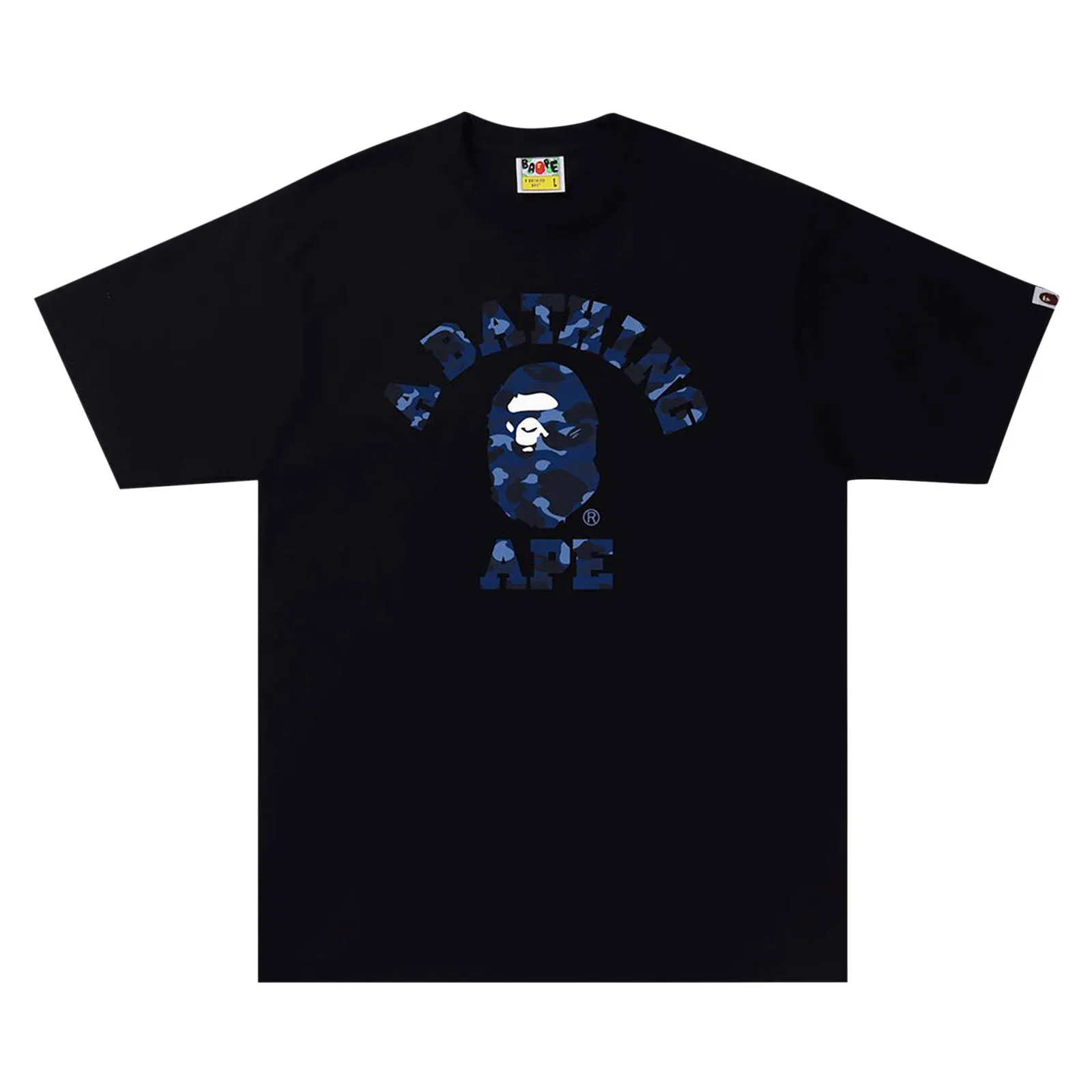 BAPE Color Camo College Tee