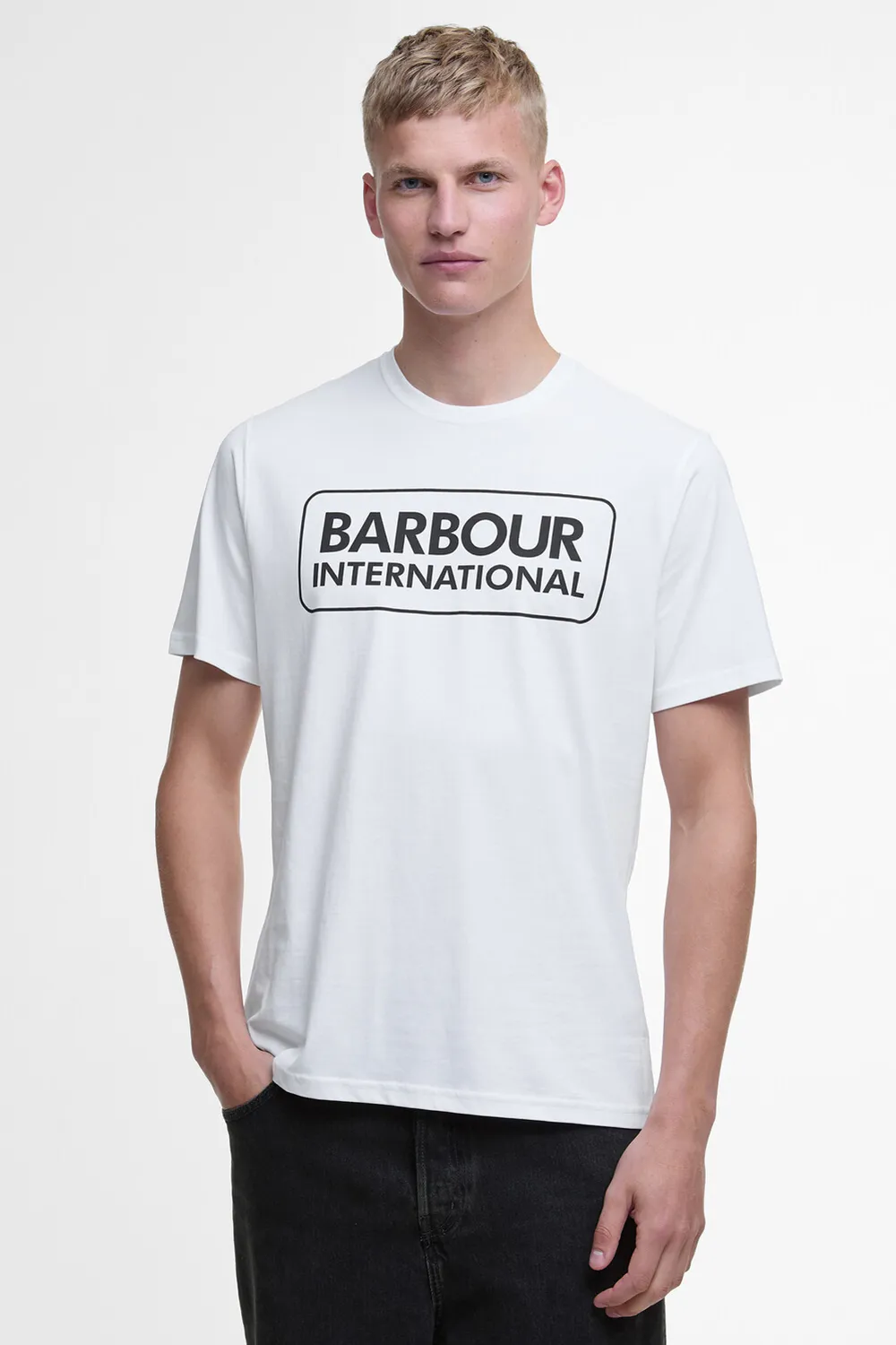 Barbour International Camiseta Essential Large Logo