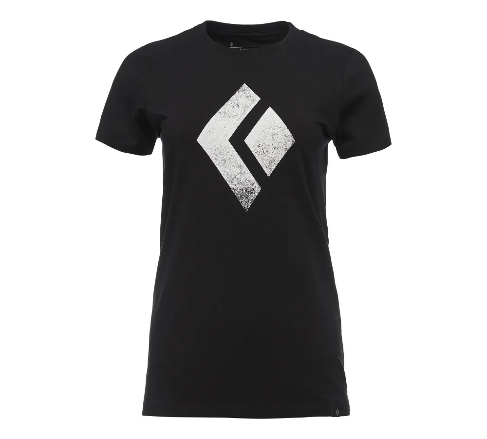 BD CHALKED UP TSHIRT  WOMEN'S BLACK