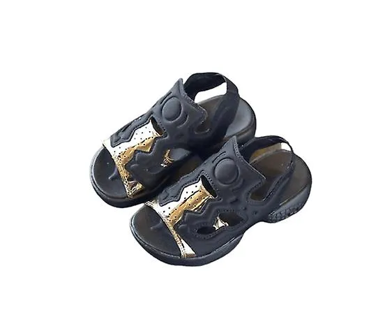 Beautiful children boys girls black flat scandals