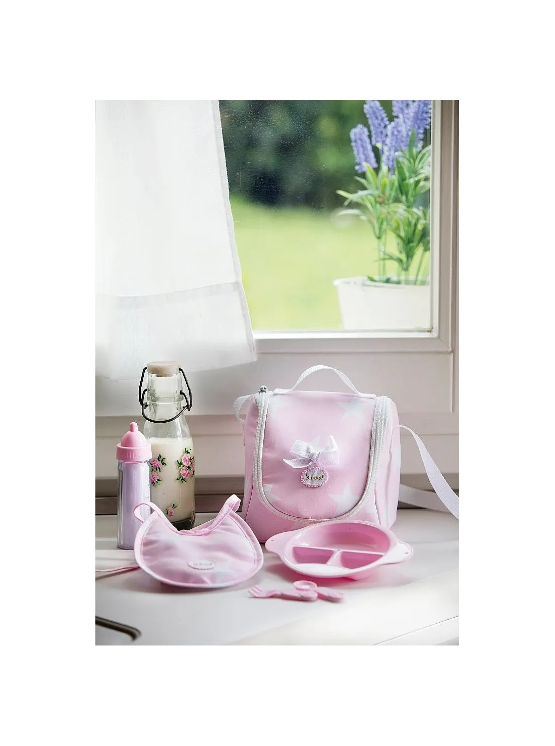 BOLSA COMIDITAS CON ACCESORIOS CARLOTA  LA NINA