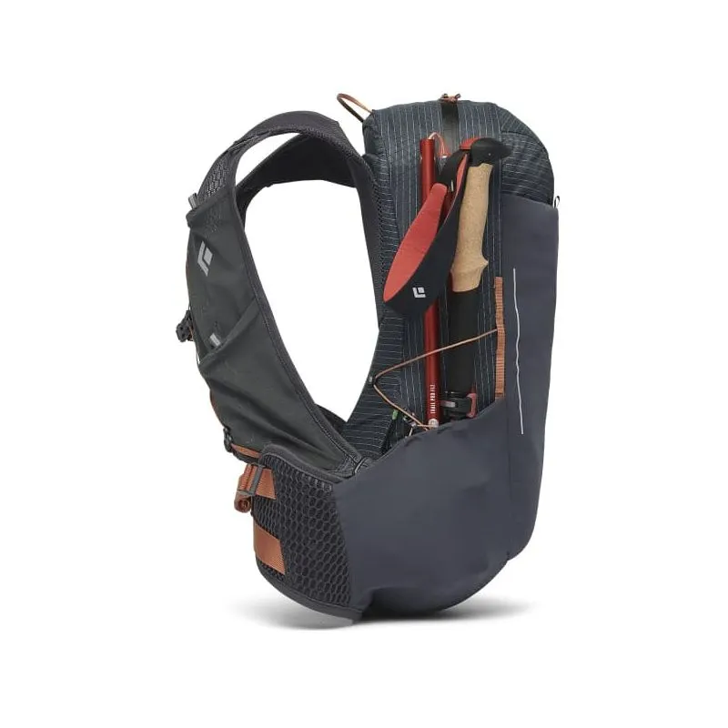 Bolsa de senderismo rápido Black Diamond Mochila Pursuit 15L (Carbono/Moab marrón)