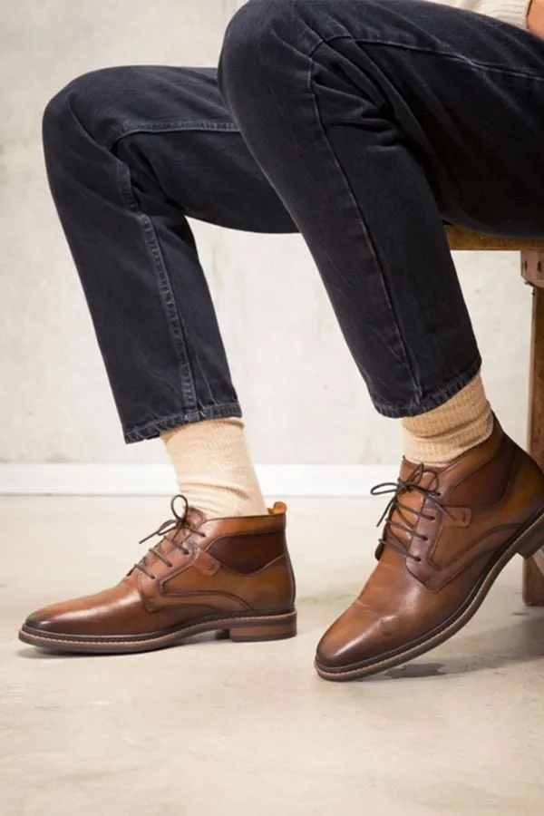 Boots/Botas Hombre Redskins Sauve Cognac