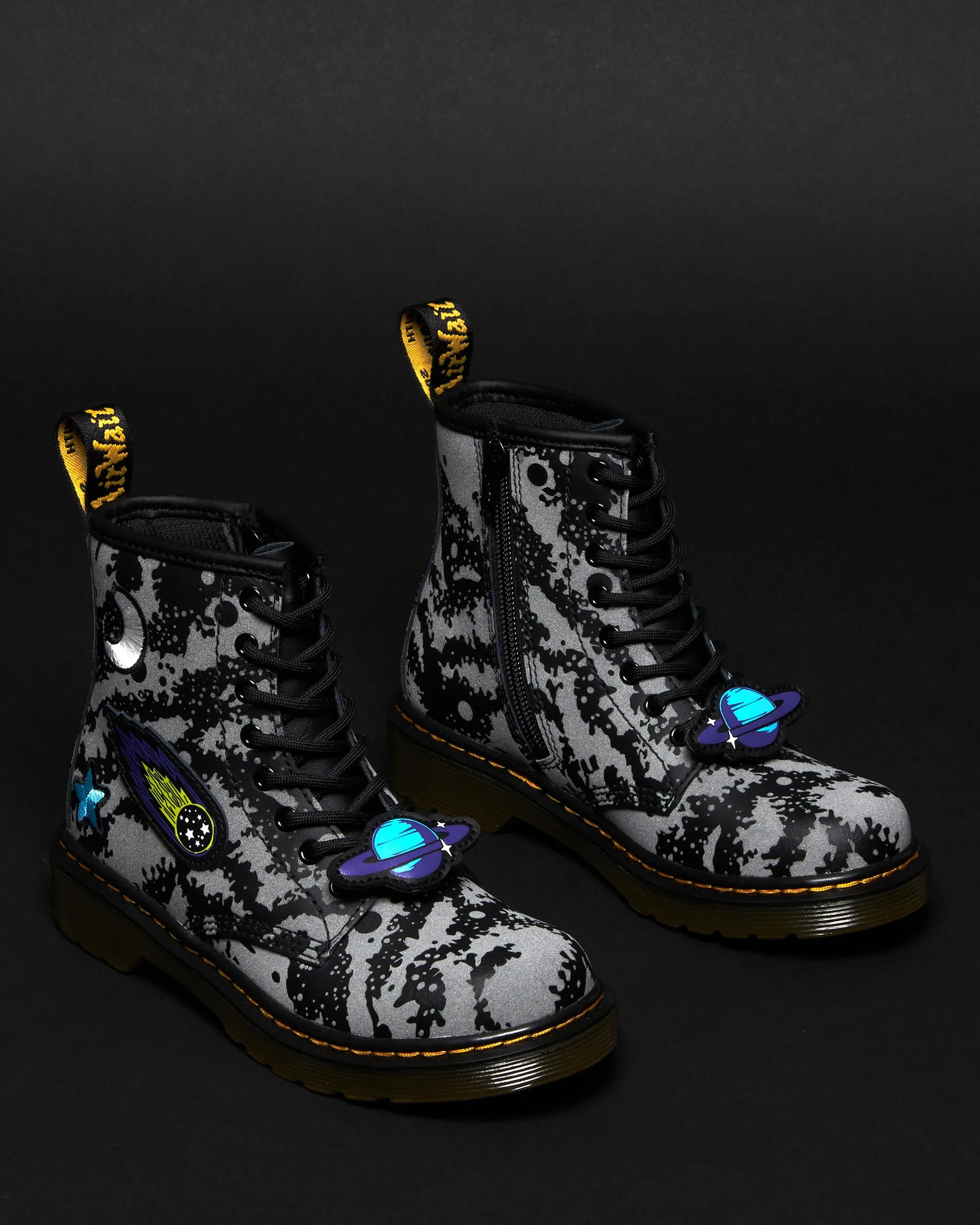 Botas 1460 Space Hydro para junior en piel