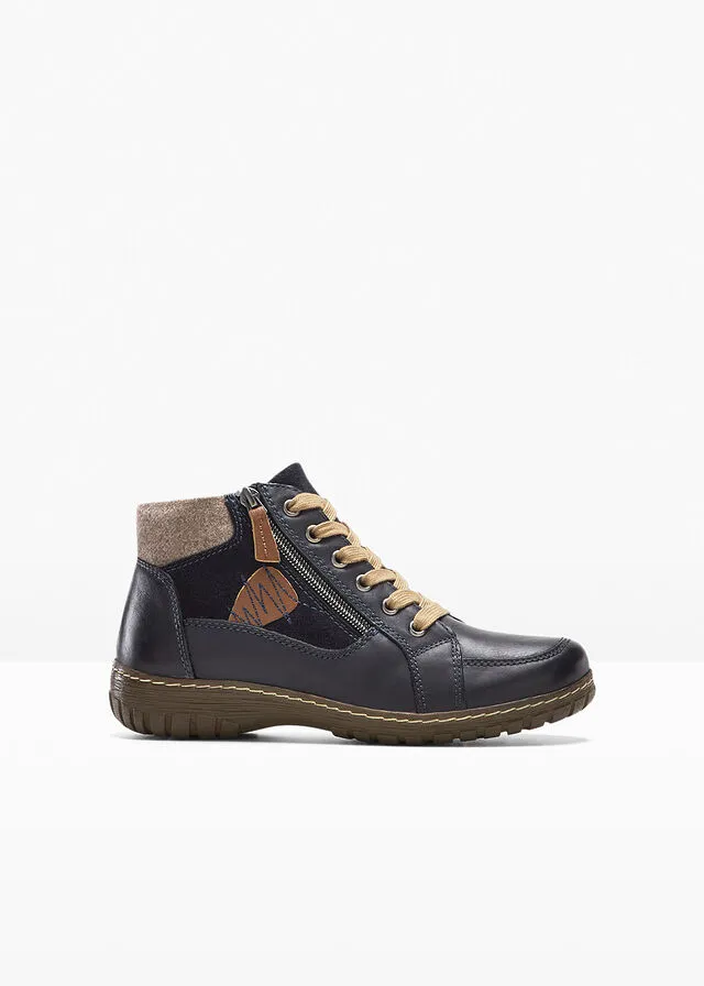 Botas con cordones Azul marino