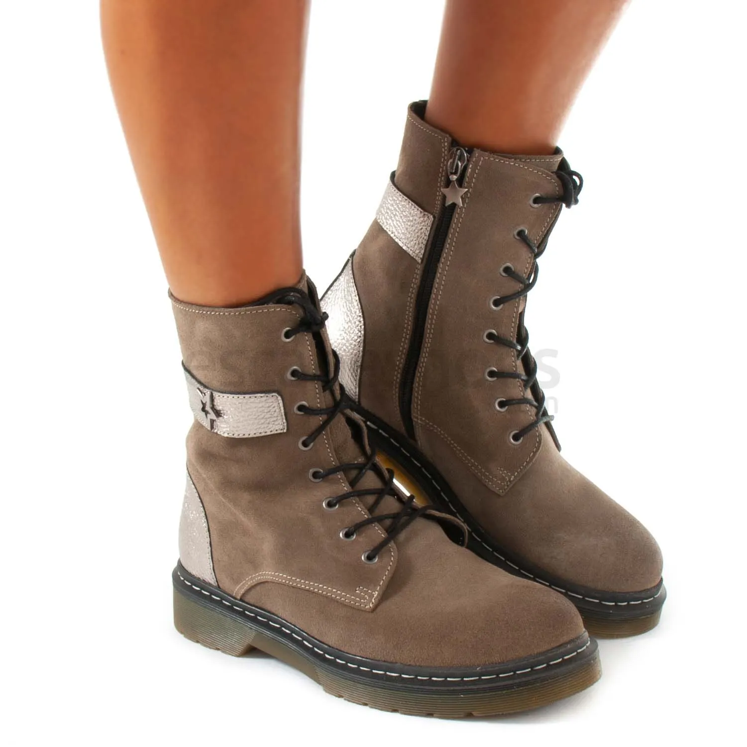 Botas CUBANAS Biker 200 Grey