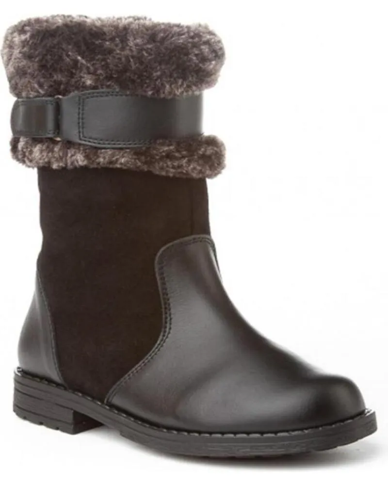 Botas de Niña ANGELITOS BOTAS PIEL 152 NEGRO