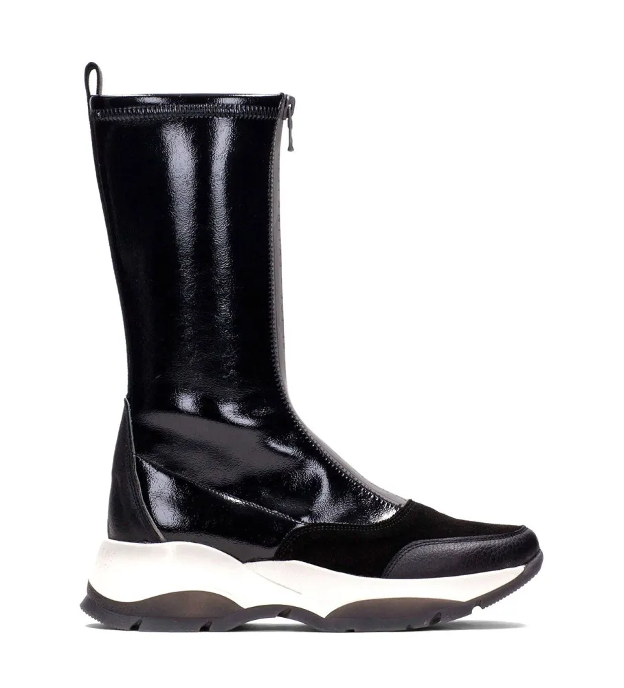 Botas de Piel Andes negro