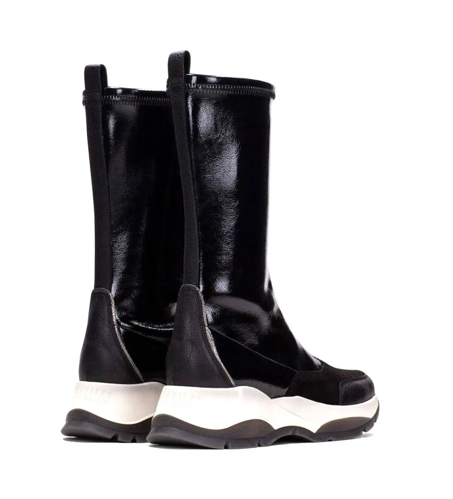 Botas de Piel Andes negro
