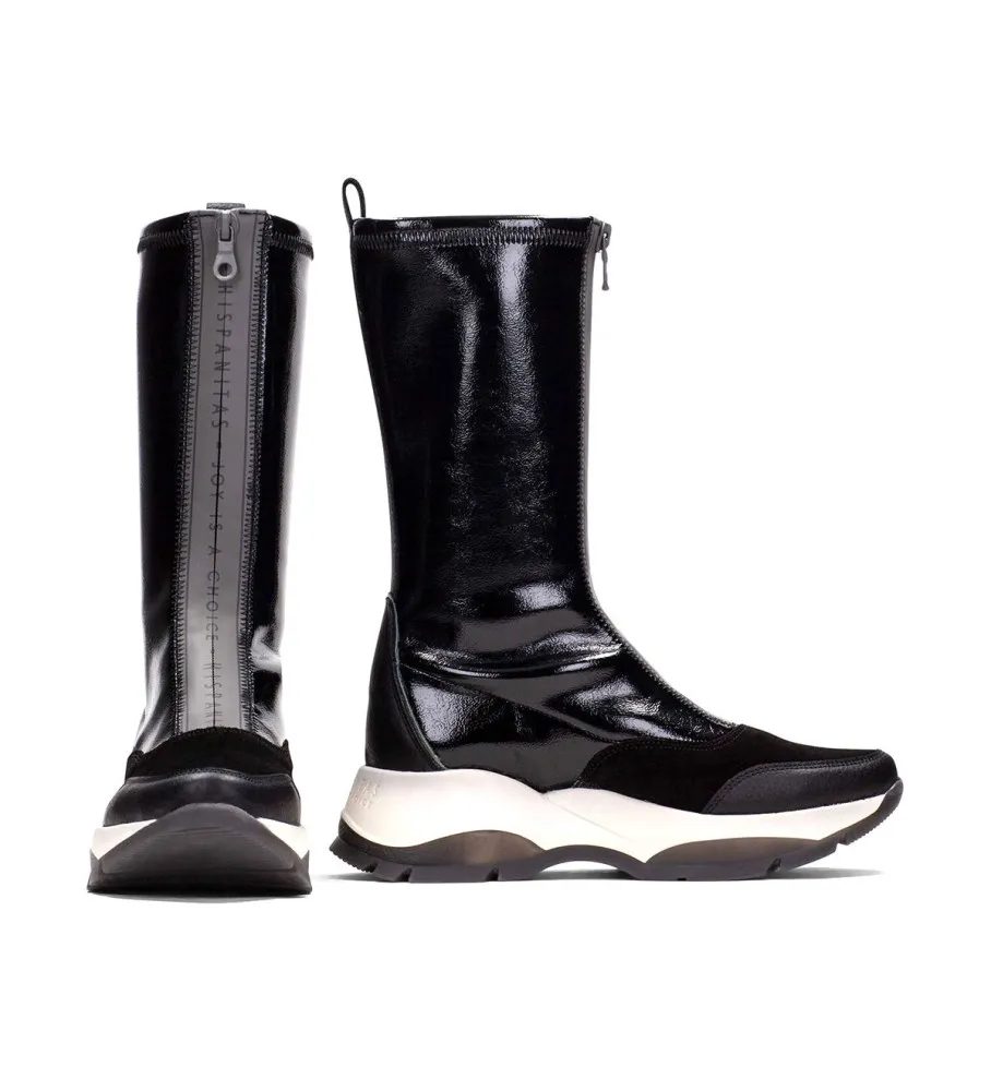 Botas de Piel Andes negro