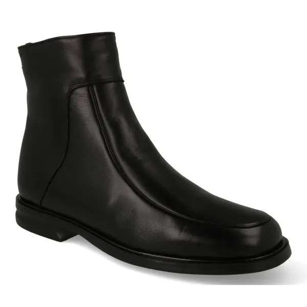BOTAS HOMBRE NEGRAS PIEL MOD. REMI