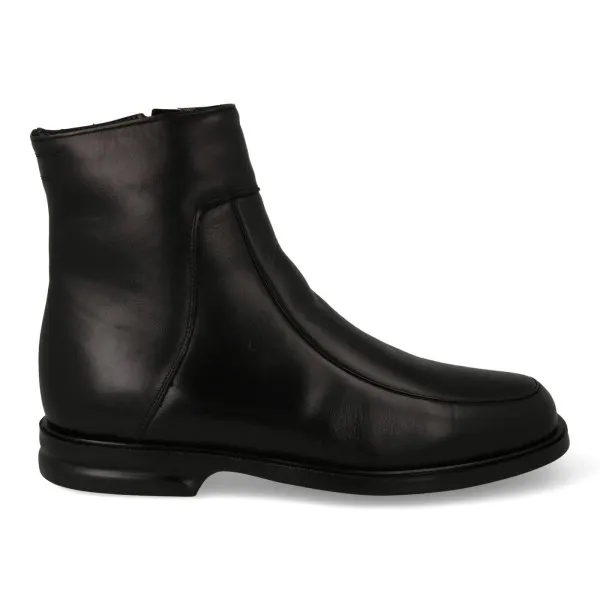 BOTAS HOMBRE NEGRAS PIEL MOD. REMI