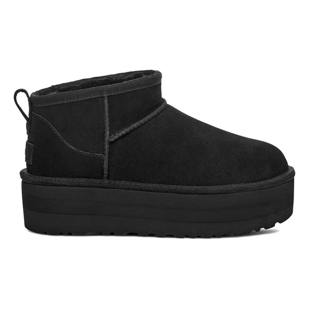 BOTAS MUJER CLASSIC ULTRA MINI NEGRO