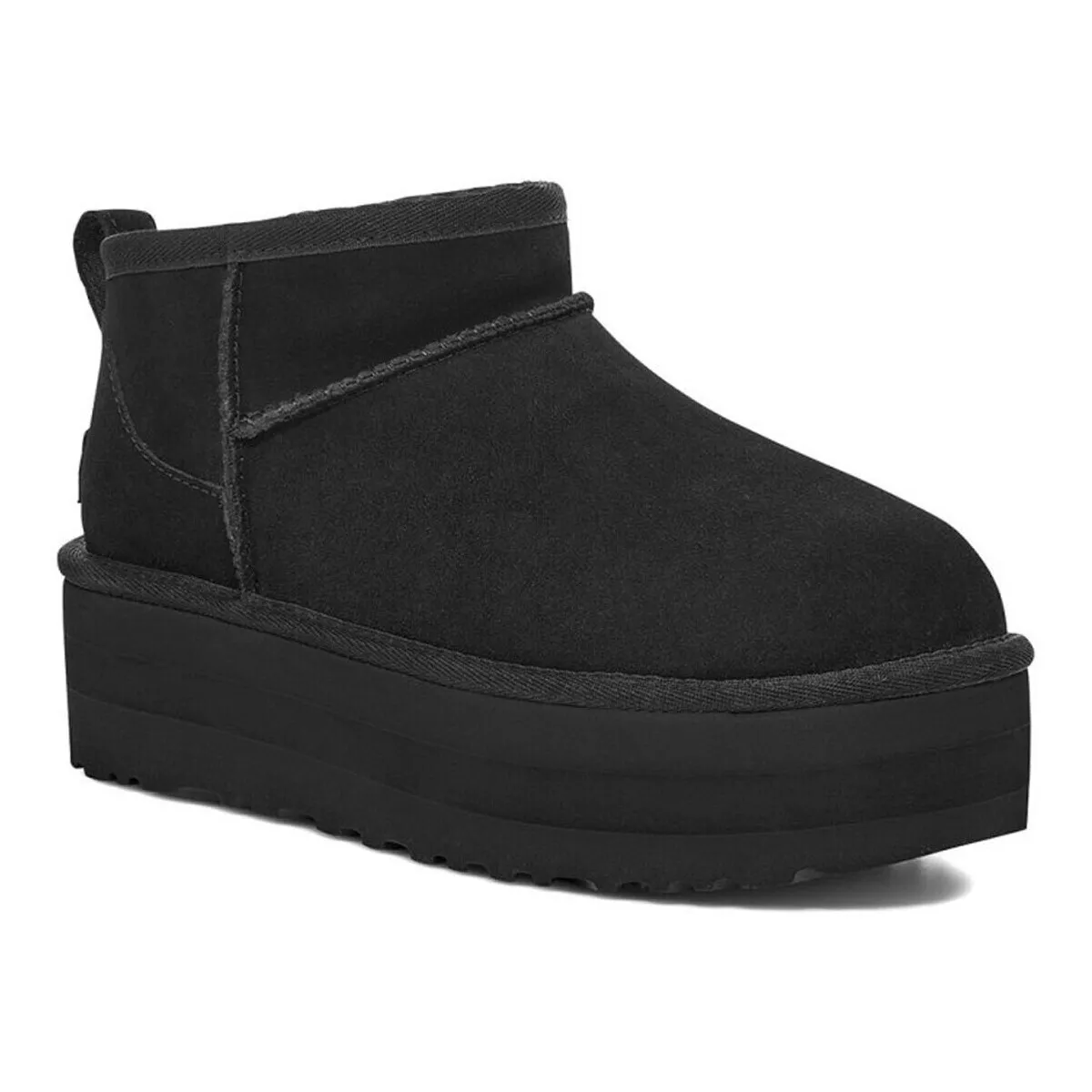 BOTAS MUJER CLASSIC ULTRA MINI NEGRO