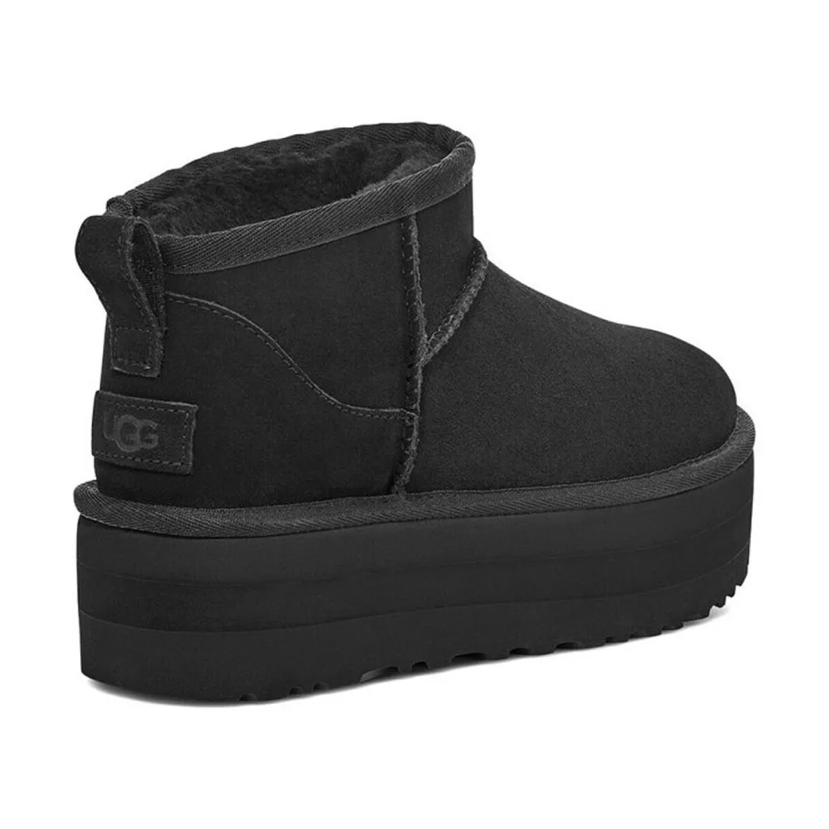BOTAS MUJER CLASSIC ULTRA MINI NEGRO