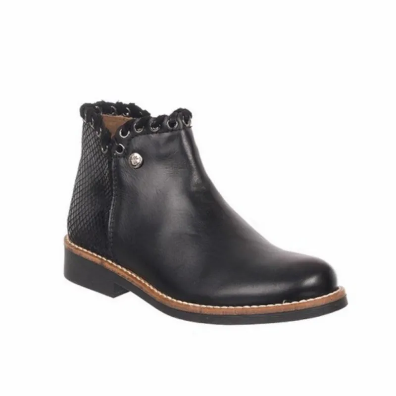 Botin clasico en piel