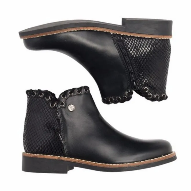 Botin clasico en piel