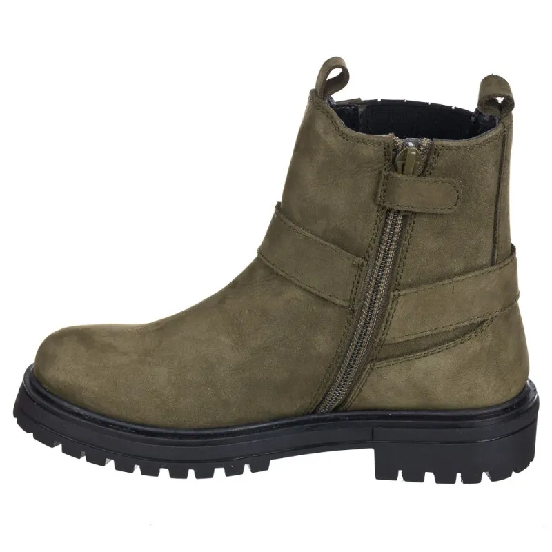 BOTIN CON ELASTICO  PIEL
