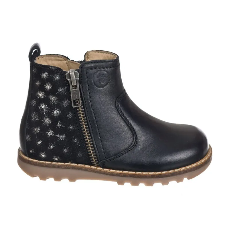 Botin de piel natural
