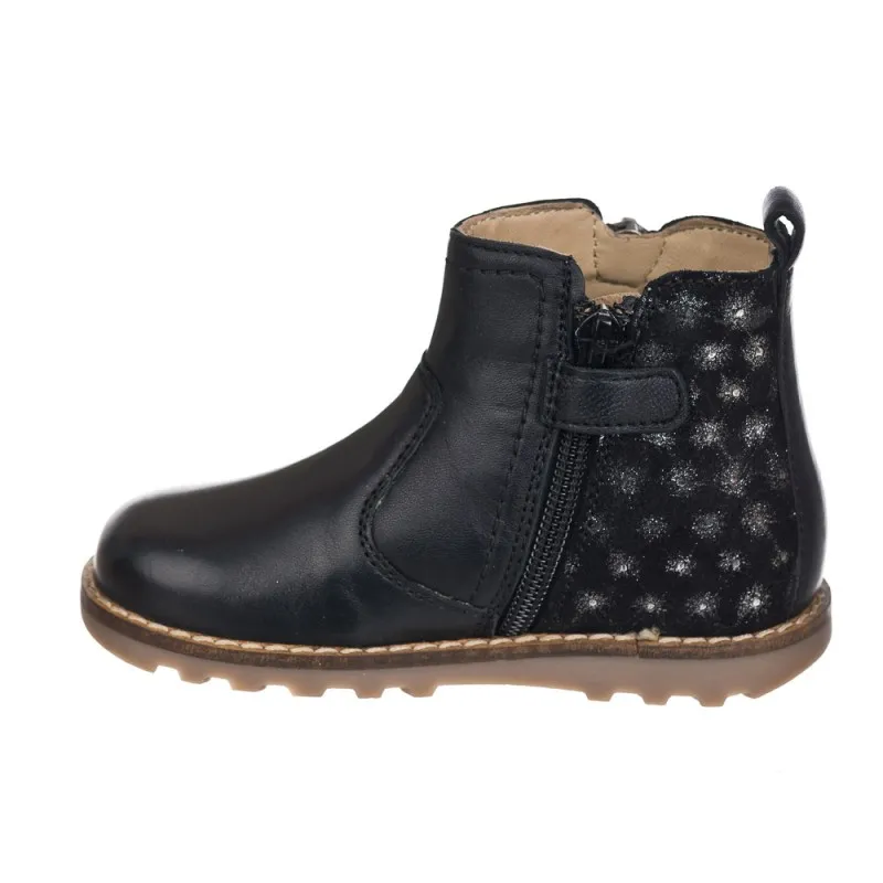 Botin de piel natural